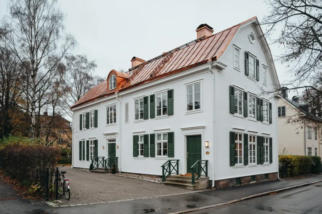 renovering av koppartak p sekelskiftesvilla i kneippen